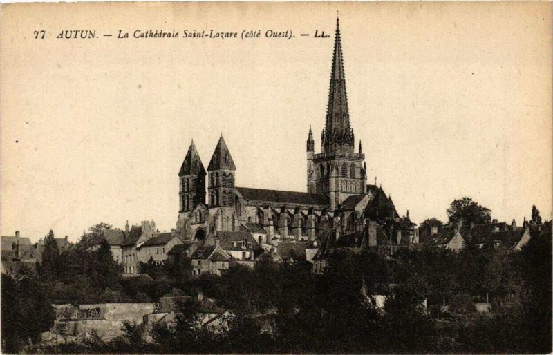 CPA Autun La Cathédrale St-Lazare (649418)