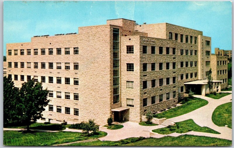 Malott Hall Of Physical Science Kansas University Lawrence Kansas Postcard