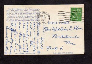 FL McCrory Dept Store St Petersburg Florida Postcard Linen PC