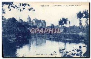 Old Postcard Chateaudun Chateau du Loir seen Edges