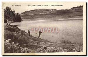 Postcard Old Saint Germain l Herm Etang De Marchaud