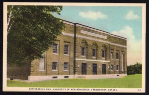 New Brunswick FREDERICTON University of New Brunswick Beaverbrook GYM WB