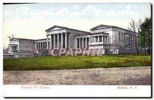 Postcard Old Buffalo Albright Art Gallery
