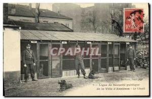 Old Postcard League of Public Safety of the City of Asnieres Kennel Dogs