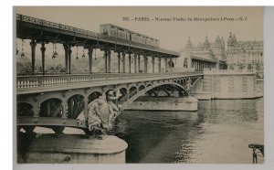 France - Paris. The New Metro Bridge