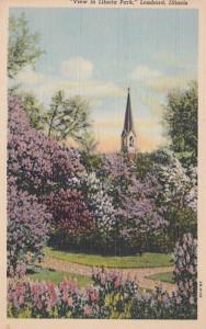 Illinois Lombard View In Lilacia Park Curteich