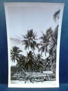 Postcard New Guinea Grogan RPPC Real Photo WW2 Natives of New Guinea