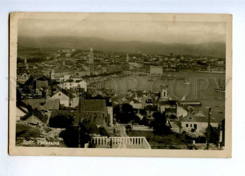 191289 CROATIA SPLIT Vintage photo postcard