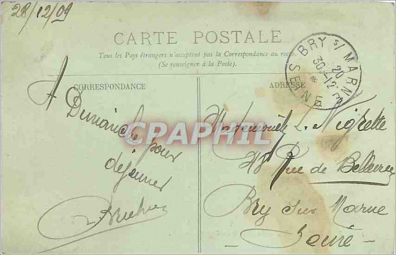 Postcard Old Saint Nazaire Bay Measles