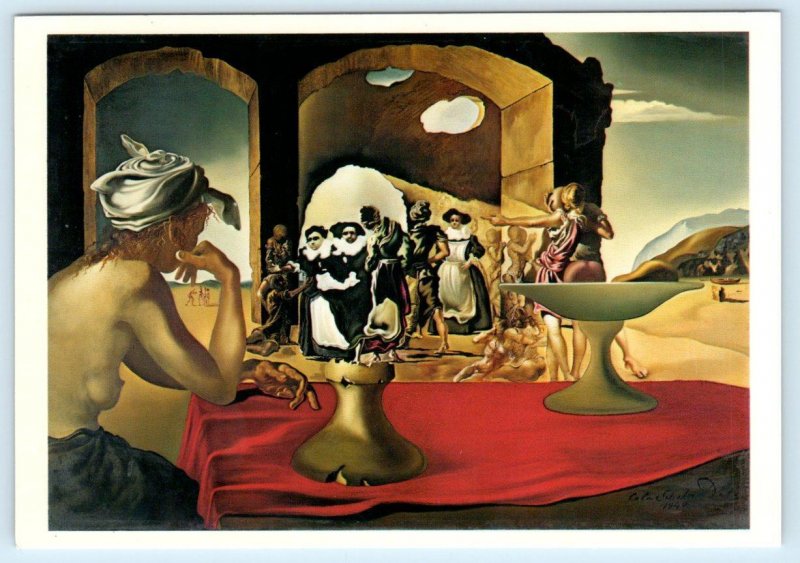 3 Postcards CLEVELAND, OH~Surrealist Artist SALVADOR DALI MUSUEM Paintings 4x6