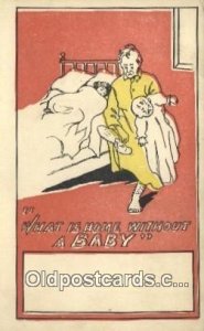 Comic Comical 1911 postal used 1911