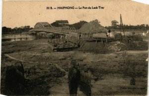 CPA AK INDOCHINA Haiphong Le Port du Lack-Tray VIETNAM (957031)