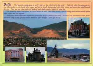 Postcard MT Butte - Greatest Mining Camp on Earth