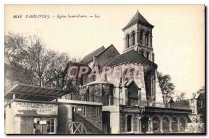 Postcard Old Paris VIII Saint Pierre Church