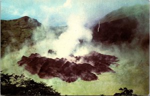 Mt Mount Soufriere Eruption 1971 Postcard UNP VTG Unused Vintage 