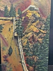 Postcard The Eagle Nestin S. Cheyenne Canon, Colorado Springs, CO.  W6