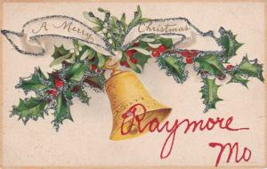 Clapsaddle - Merry Christmas from Raymore, Missouri - pm 1908 - DB