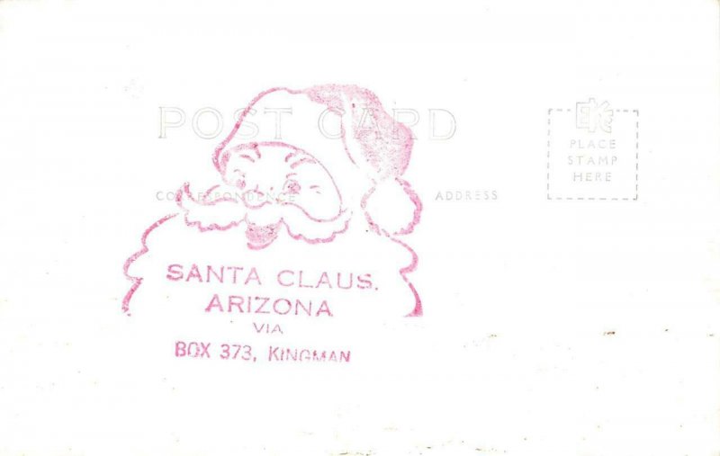 RPPC, Santa Claus AZ Arizona  CINDERELLA'S DOLL HOUSE ca1950's Roadside Postcard 