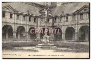 Postcard Old Ste Anne d & # 39Auray Calvary and Cloitre