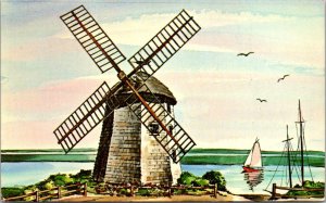 Massachusetts, South Yarmouth - Old Bass River Windmill - [MA-871]