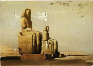 CPM EGYPTE The Colossal statues Of Amunoph III (343587)