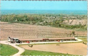 Niagara Falls, Ontario Canada  STORK MOTEL Bird's Eye View  ROADSIDE Postcard