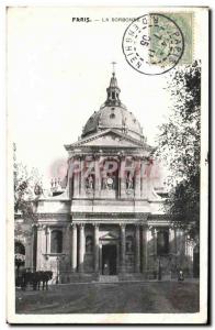 Old Postcard Paris Sorbonne