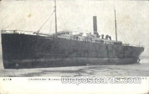 Onondaga Ship Wrecks Ships 1907 crease near left top edge, some corner wear, ...