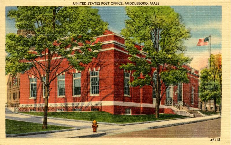 MA - Middleboro. U.S. Post Office