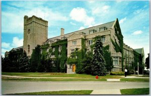 Postcard Ontario c1970s The University of Guelph Administrative Building