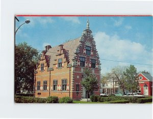 Postcard Zwaanendael House, Lewes, Delaware