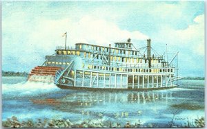 Postcard - Gordon C. Green, A By-Gone Era on the Mississippi River