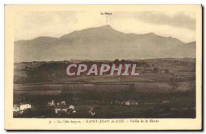 Old Postcard Saint Jean de Luz Basque Riviera Vallee Rhune