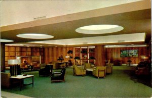 MN, Minnesota  MINNEAPOLIS ATHLETIC CLUB Interior Lounge  PRIVATE 1959 Postcard