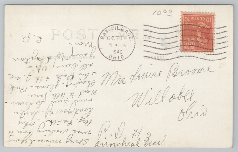 Real Photo Postcard~Nevada Fall Yosemite Valley~RPPC 