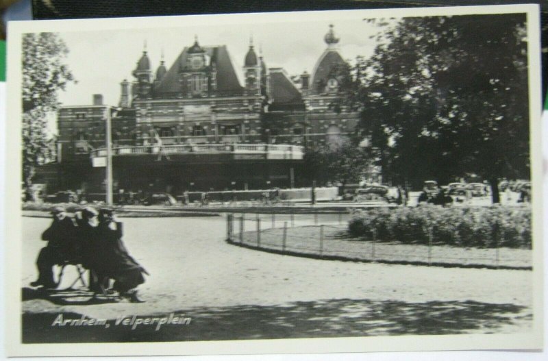 Netherland Arnhem Velperplein RPPC - unposted