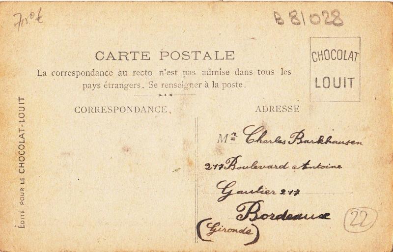 B81028 palmeraie guerre le 63e d infanterie se re  libia lybia  front/back image