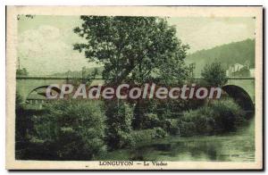 Old Postcard Longuyon Viaduct