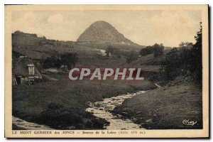 Old Postcard Mont Gerbier of Reeds Source Loire (Alt 1554 m)