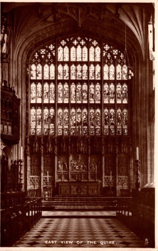 Tucks East View Of The quire