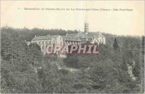 Postcard Old Monastery of St. Mary of Peter Vire (Yonne) North West Coast