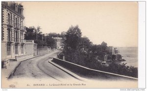 DINARD, Le Grand-Hotel et la Grande-Rue, Ille et Vilaine, France, 00-10s