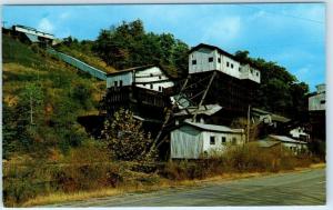 KENTUCKY, KY   Typical Eastern Kentucky Coal Mine Scene  ca 1950s  Postcard