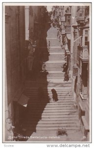 RP: MALTA , 20-30s ; Strada Santa Lucia - Valletta