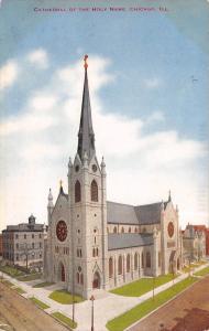 Chicago Illinois c1910 Postcard Cathedral Of The Holy Name