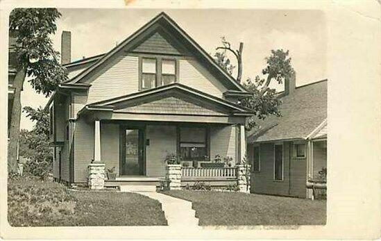 Home, Residence, RPPC