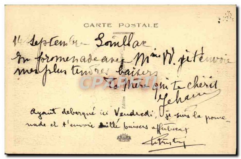 Old Postcard Souillac Vue Generale