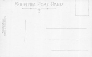 Forth Bridge Scotland Vintage Postcard - Valentine's Series Train View