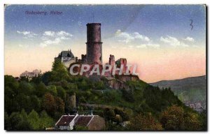 Postcard Old Ruin Godesberg