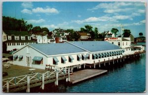 Vtg Kittery Maine ME Warren's Lobster House Restaurant 1950s View Postcard